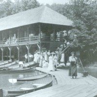 Silver Bay Boathouse, SilverBayAssociation, c.1910 