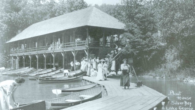 Silver Bay Boathouse, SilverBayAssociation, c.1910