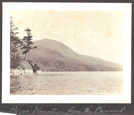 Black Mountain from the Harbor Islands Channel, c. 1910