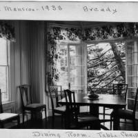 Arcady (The Mansion) Dining Room, 1904