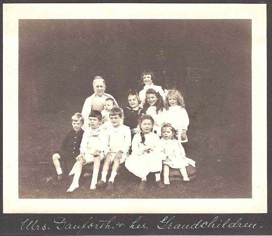 Mrs. Danforth and Her Grandchildren, c. 1910