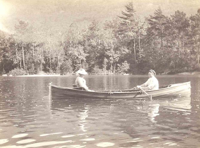 Mrs. Danforth and Mr. White , c. 1910